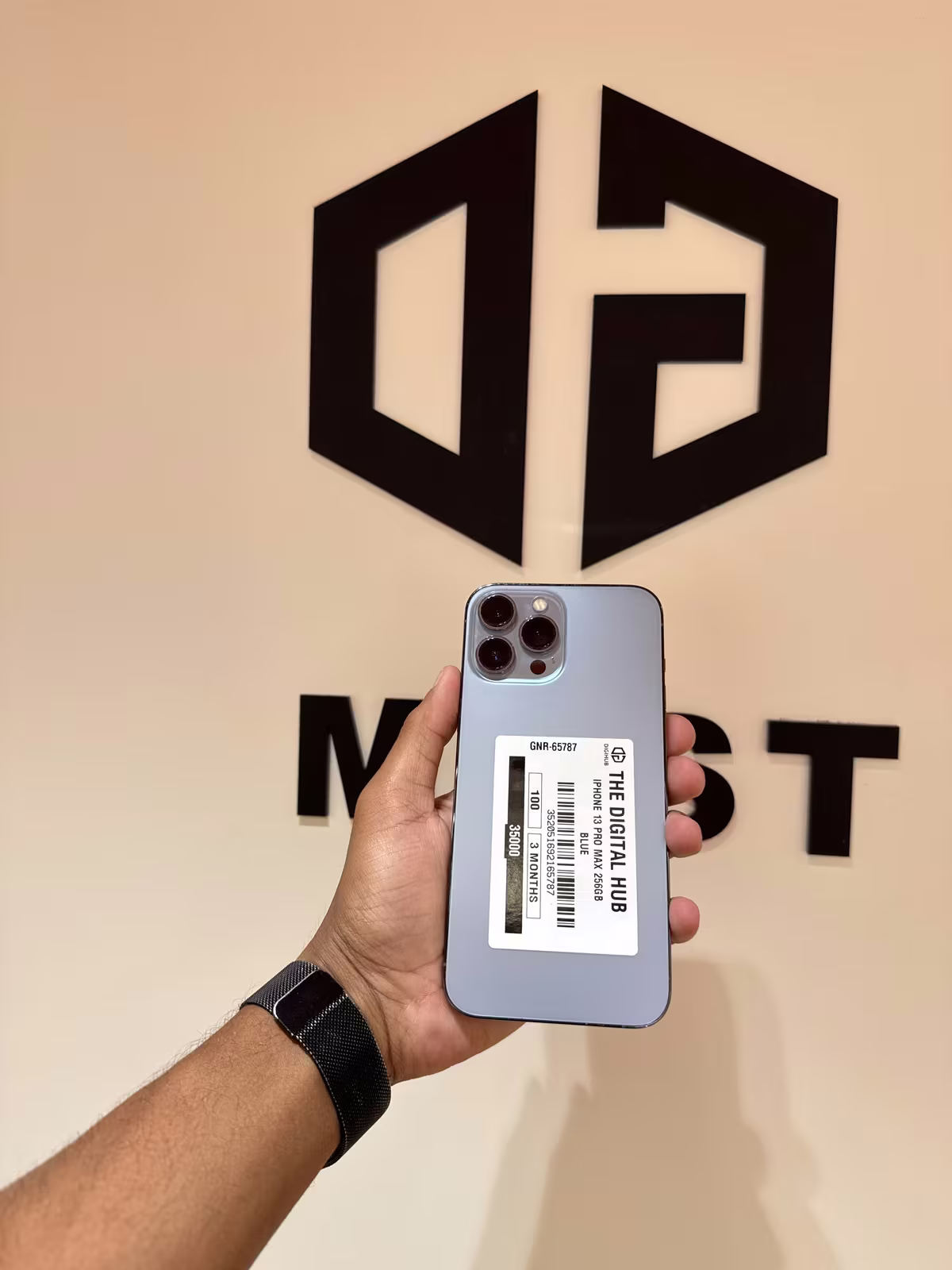 Iphone 13 Pro Max 256GB Blue (Black Dot In Display)