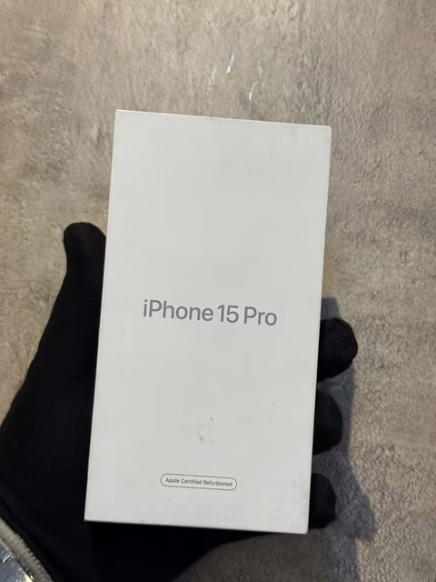 iPhone 15 Pro 256GB Black Titanium