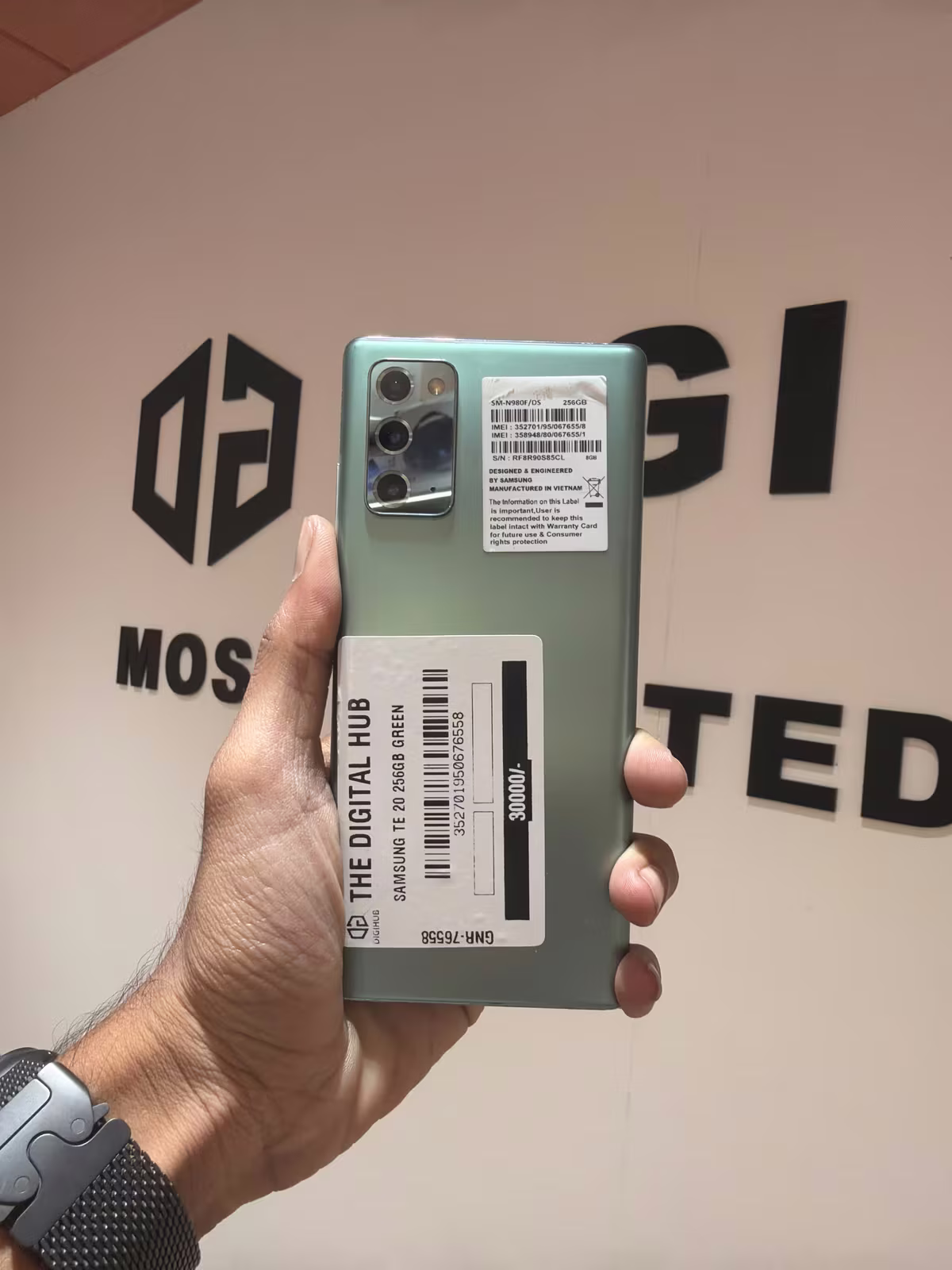 Samsung Note 20 256GB Green 76558